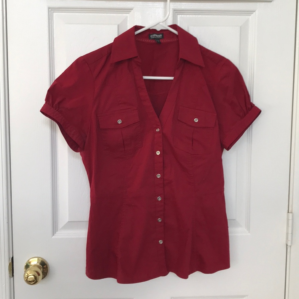Short sleeve dress shirt